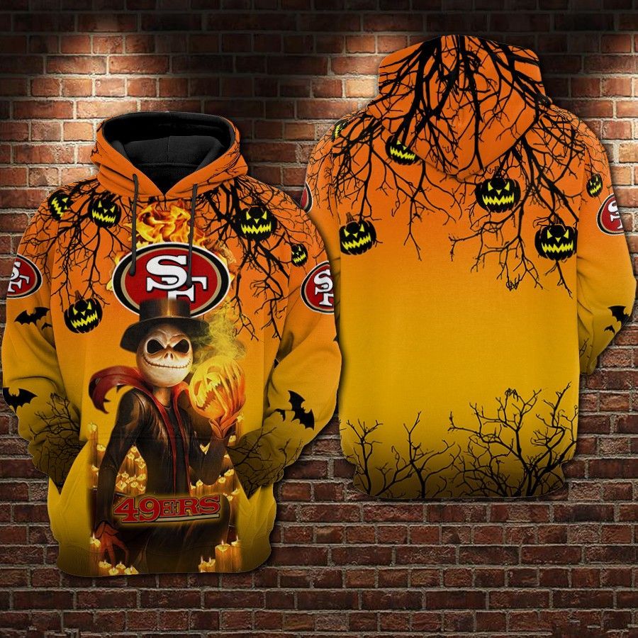 San Francisco 49Ers Nfl Football Halloween Pullover And Zip Pered Hoodies Custom 3D Graphic Printed 3D Hoodie All Over Print Hoodie For Men For Womenhoodie - bdd758038110 San Francisco 49Ers Nfl Football Halloween Pullover And Zip Pered Hoodies Custom 3D Graphic Printed 3D Hoodie All Over Print Hoodie For Men For Womenhoodie - bdd758038110