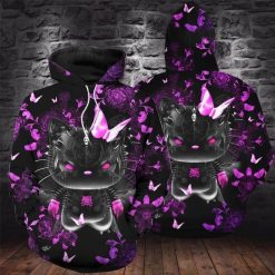 Hello Kitty Butterfly 3D Hoodie For Men For Women All Over Printed Hoodie - a0bb8f69ad3d