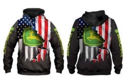 John Deer Us Flag 3D Hoodie All Over Printed Hoodie - ad3323cd838d