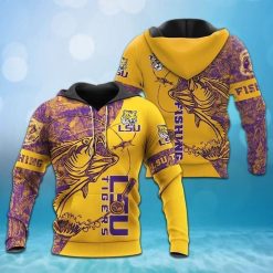 Lsu Tigers Ncaa Fan Fishing 3D Hoodie For Men For Women All Over Printed Hoodie - 2fe6c3fcf8b5