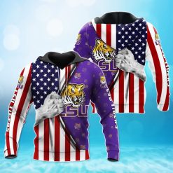Lsu Tigers American Flag 3D Hoodie For Men For Women All Over Printed Hoodie - c7582400b5d2