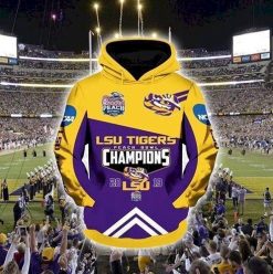 Lsu Tigers Ncaa Number 9 3D Hoodie For Men For Women All Over Printed - edca8286e798
