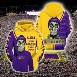 Lsu Tigers Ncaa Haters Silence I Kill You 3D Hoodie For Men For Women All Over Printed Hoodie - d6355573446e