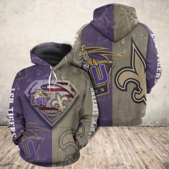 Lsu Tigers Vs Saints 3D Hoodie For Men For Women All Over Printed Hoodie - 80bc024d4ede