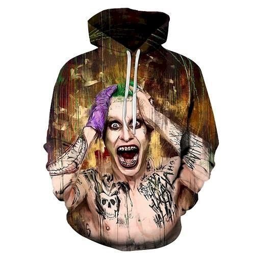 Joker Pullover And Zippered Hoodies Custom 3D Joker Graphic Printed 3D Hoodie All Over Print Hoodie For Men For Women - 56c59a7dd63c Joker Pullover And Zippered Hoodies Custom 3D Joker Graphic Printed 3D Hoodie All Over Print Hoodie For Men For Women - 56c59a7dd63c