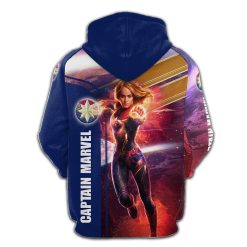 Captain Marvel 3D Hoodie For Men For Women All Over Printed Hoodie - 6b5d99c13fe3