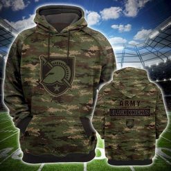Army Black Knights Camouflage Pattern Pullover And Zippered Hoodies Custom 3D Bud Light Graphic Printed 3D Hoodie All Over Print Hoodie For Men For Women - 2df2d3471262
