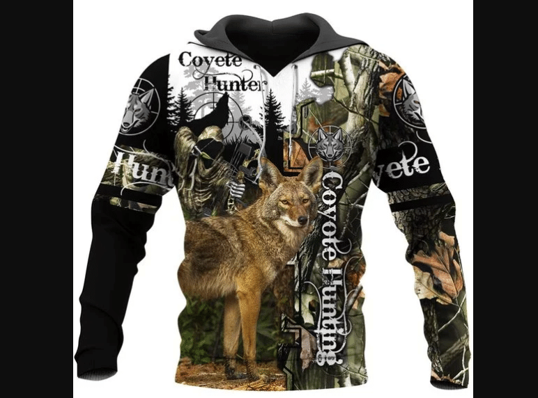 Coyote Hunting Camo 3D Hoodie For Men For Women All Over Printed Hoodie - 3a3069cd0db8 Coyote Hunting Camo 3D Hoodie For Men For Women All Over Printed Hoodie - 3a3069cd0db8