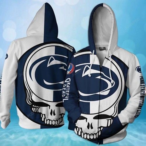 Grateful Dead Penn State Nittany Lions Bolt Skull Pullover And Zip Pered Hoodies Custom 3d Graphic Printed 3d Hoodie All Over Print Hoodie For Men For Women - edb59f0d1c94 Grateful Dead Penn State Nittany Lions Bolt Skull Pullover And Zip Pered Hoodies Custom 3d Graphic Printed 3d Hoodie All Over Print Hoodie For Men For Women - edb59f0d1c94