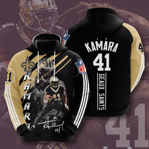New Orleans Saints Alvin Kamara 3D Hoodie For Men For Women - d59fdfddeea4 New Orleans Saints Alvin Kamara 3D Hoodie For Men For Women - d59fdfddeea4