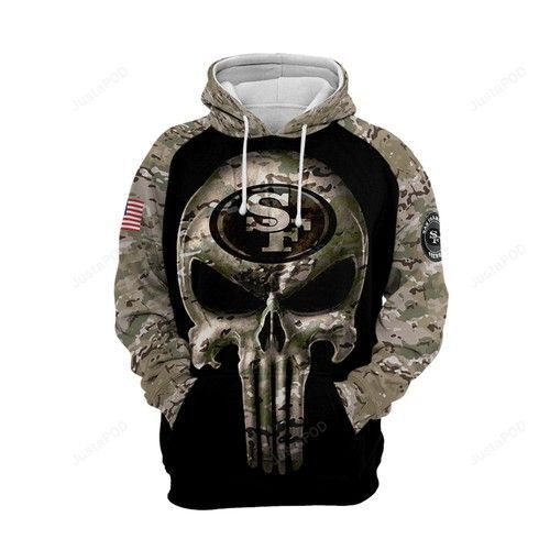 San Francisco 49ers Nfl Football Camouflage Punisher Skull 3d Hoodie For Men For Women San Francisco 49ers All Over Printed Hoodie. San Francisco 49ers 3d Full Printing Shirt - 1af8583de5b2 San Francisco 49ers Nfl Football Camouflage Punisher Skull 3d Hoodie For Men For Women San Francisco 49ers All Over Printed Hoodie. San Francisco 49ers 3d Full Printing Shirt - 1af8583de5b2