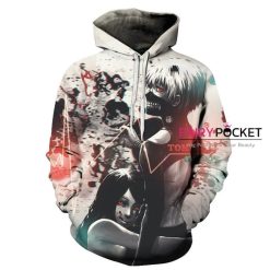 Tokyo Ghoul Ken Kaneki Rize Kamishiro 3D Hoodie For Men Women All Over 3D Printed Hoodie � B - 4e5e7b197c2e