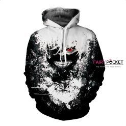 Tokyo Ghoul Ken Kaneki 3D Hoodie For Men Women All Over 3D Printed Hoodie � A - 0ad20c381f2a