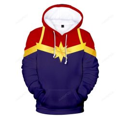 Captain Marvel 3D Hoodie For Men Women All Over 3D Printed Hoodie � Carol Danvers Pullover 3D Hoodie For Men Women All Over 3D Printed Hoodie CSOS905 - c28eea63ee98