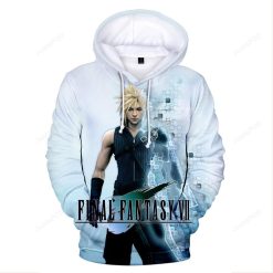 Unisex Final Fantasy 7 3D Hoodie For Men Women All Over 3D Printed Hoodies Cloud Strife Printed Pullover Jacket Sweatshirt - fd9375db9c5a