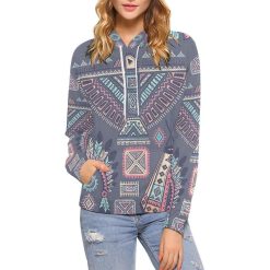 Navajo Native Aztec Indians American Tribal Print Pullover 3D Hoodie For Men Women All Over 3D Printed Hoodies - 500354dae026