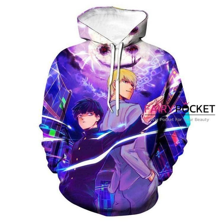 Mob Psycho 100 Arataka Reigen Shigeo Kageyama 3D Hoodie For Men Women All Over 3D Printed Hoodie � B - ed6af05011c5 Mob Psycho 100 Arataka Reigen Shigeo Kageyama 3D Hoodie For Men Women All Over 3D Printed Hoodie � B - ed6af05011c5