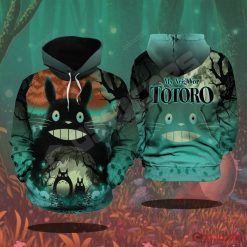 Studio Ghibli Totoro Pullover 3D Hoodie For Men Women All Over 3D Printed Hoodie - 690f8b3fab66