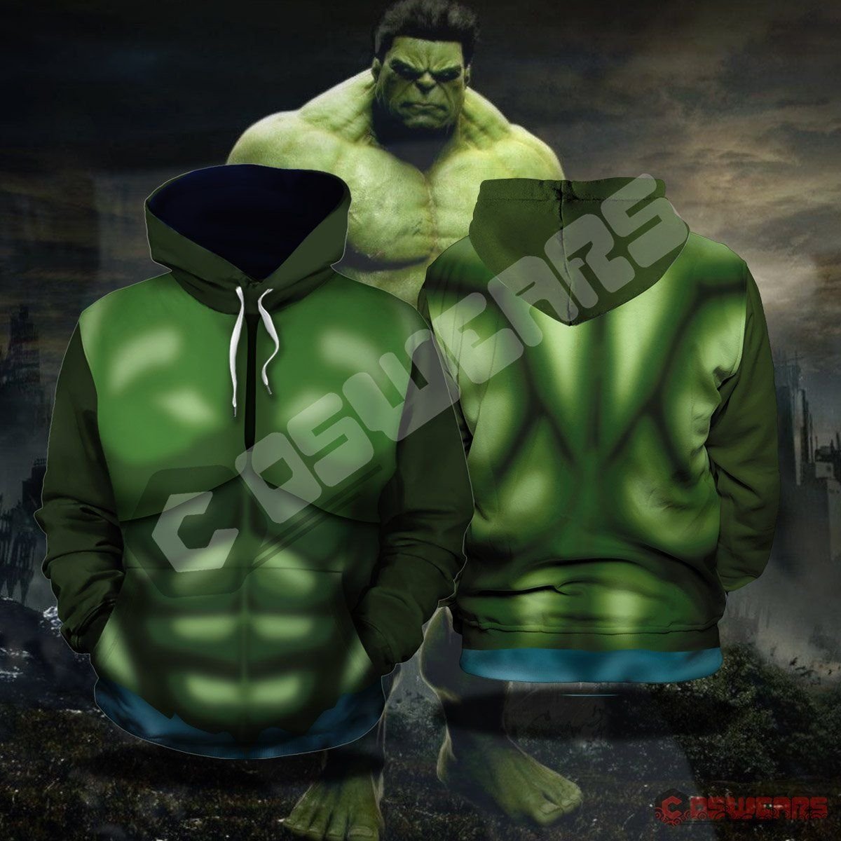 Avengers: End Game Hulk Inspired Pullover 3D Hoodie For Men Women All Over 3D Printed Hoodie - 1c39ce8c09df Avengers: End Game Hulk Inspired Pullover 3D Hoodie For Men Women All Over 3D Printed Hoodie - 1c39ce8c09df