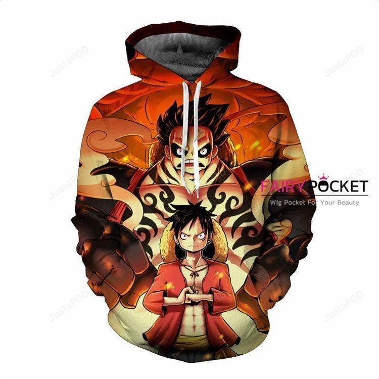 One Piece Monkey D. Luffy Orange 3D Hoodie For Men Women All Over 3D Printed Hoodie - b6673fd6a794 One Piece Monkey D. Luffy Orange 3D Hoodie For Men Women All Over 3D Printed Hoodie - b6673fd6a794