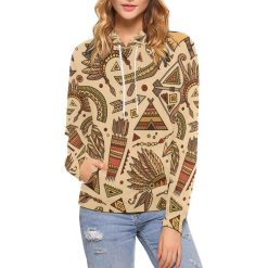 Navajo Tribal Aztec Native Indians American Print Pullover 3D Hoodie For Men Women All Over 3D Printed Hoodies - 20d550155186