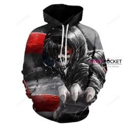 Tokyo Ghoul Ken Kaneki 3D Hoodie For Men Women All Over 3D Printed Hoodie � H - e1133409dedb