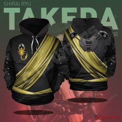 Mortal Kombat � Takeda Pullover 3D Hoodie For Men Women All Over 3D Printed Hoodie - a27af2fe8176