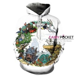 Spirited Away Tonari no Totoro 3D Hoodie For Men Women All Over 3D Printed Hoodie - af14df16210a
