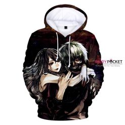 Tokyo Ghoul Rize Kamishiro Ken Kaneki 3D Hoodie For Men Women All Over 3D Printed Hoodie - 0c94d4a6f29d