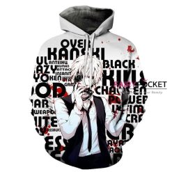 Tokyo Ghoul Ken Kaneki 3D Hoodie For Men Women All Over 3D Printed Hoodie � Q - ecb3a36a422f