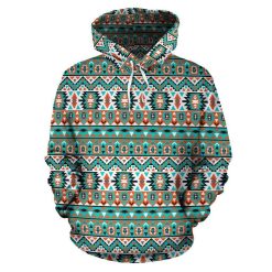 Indian Navajo Ethnic Themed Design Print Pullover 3D Hoodie For Men Women All Over 3D Printed Hoodie - 70ec7b0be621