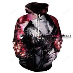 Tokyo Ghoul Ken Kaneki 3D Hoodie For Men Women All Over 3D Printed Hoodie � K - 63de967440fe