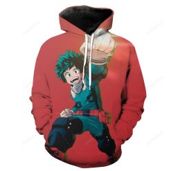 My Hero Academia 3D Hoodie For Men Women All Over 3D Printed Hoodie � Izuku Midoriya 3D Hoodie For Men Women All Over 3D Printed Hoodie - 35c8f1ad4934