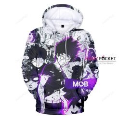 Mob Psycho 100 Shigeo Kageyama 3D Hoodie For Men Women All Over 3D Printed Hoodie � B - f78d9d334066