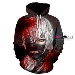 Tokyo Ghoul Ken Kaneki 3D Hoodie For Men Women All Over 3D Printed Hoodie - 701c98c571a6