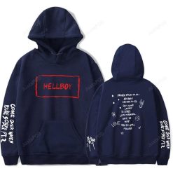 Unisex Lil Peep 3D Hoodie For Men Women All Over 3D Printed Hoodie HELLBOY Print Hip Hop 3D Hoodie For Men Women All Over 3D Printed Hoodie Sweatshirt - 986096a8f80c