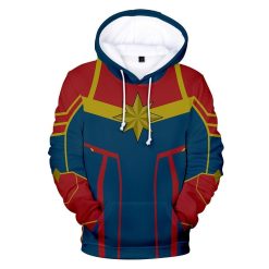 Captain Marvel 3D Hoodie For Men Women All Over 3D Printed Hoodie � Carol Danvers Pullover 3D Hoodie For Men Women All Over 3D Printed Hoodie CSOS904 - 358c1ba6c749