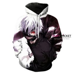 Tokyo Ghoul Ken Kaneki 3D Hoodie For Men Women All Over 3D Printed Hoodie � I - 05a2a20359af