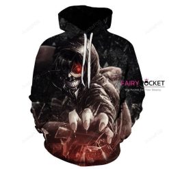 Tokyo Ghoul Ken Kaneki 3D Hoodie For Men Women All Over 3D Printed Hoodie ï¿½ G - df19074919b4