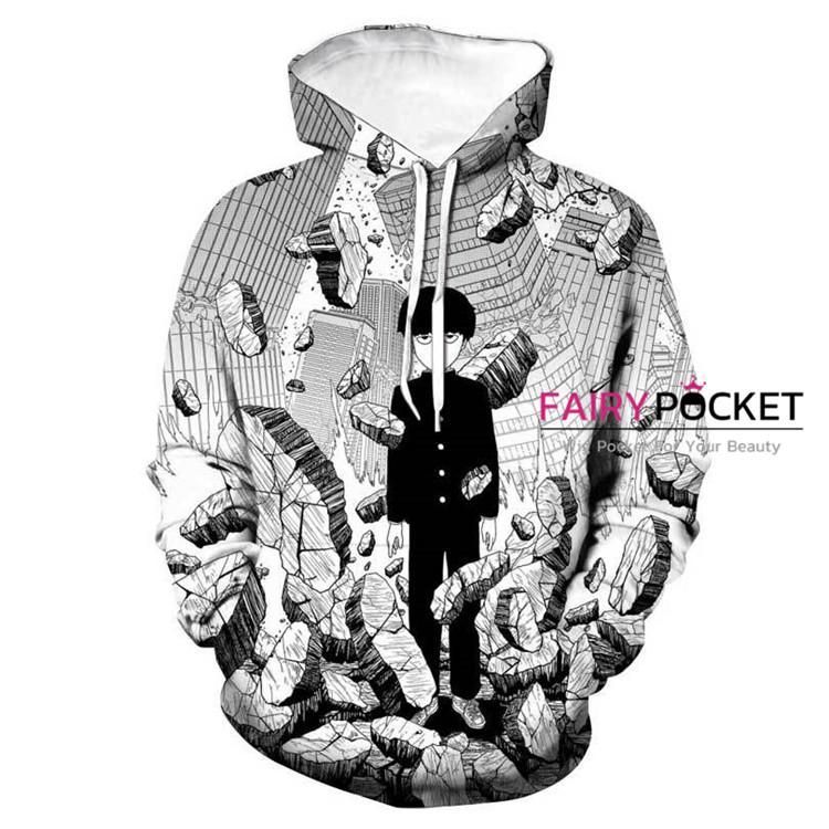 Mob Psycho 100 Shigeo Kageyama 3D Hoodie For Men Women All Over 3D Printed Hoodie � M - af166d152eb3 Mob Psycho 100 Shigeo Kageyama 3D Hoodie For Men Women All Over 3D Printed Hoodie � M - af166d152eb3