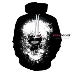 Tokyo Ghoul Ken Kaneki 3D Hoodie For Men Women All Over 3D Printed Hoodie ï¿½ B - 2d745f3f61c0