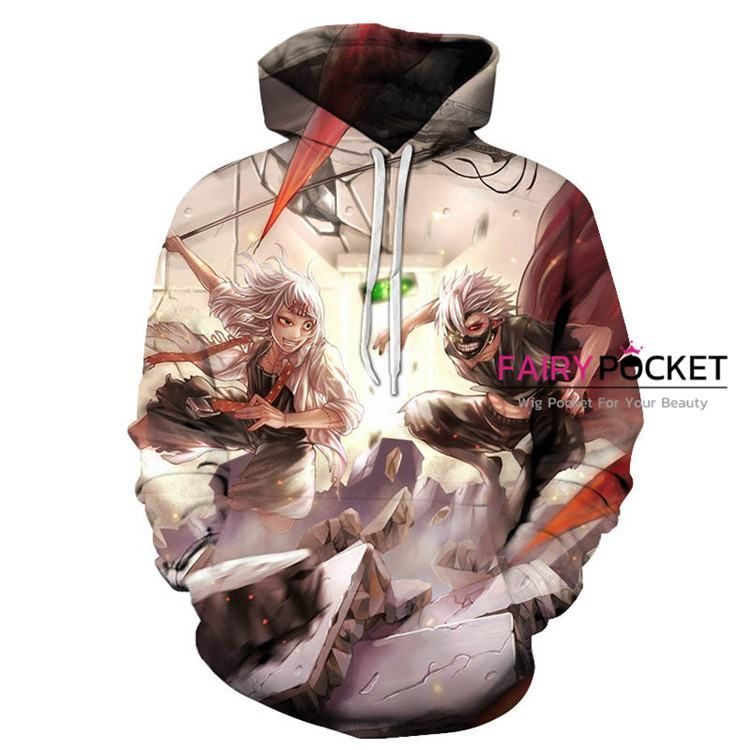 Tokyo Ghoul Ken Kaneki Juuzou Suzuya 3D Hoodie For Men Women All Over 3D Printed Hoodie � C - 4e495d74957c Tokyo Ghoul Ken Kaneki Juuzou Suzuya 3D Hoodie For Men Women All Over 3D Printed Hoodie � C - 4e495d74957c