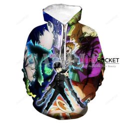 Mob Psycho 100 Arataka Reigen Shigeo Kageyama 3D Hoodie For Men Women All Over 3D Printed Hoodie ï¿½ D - 24c434aa2813