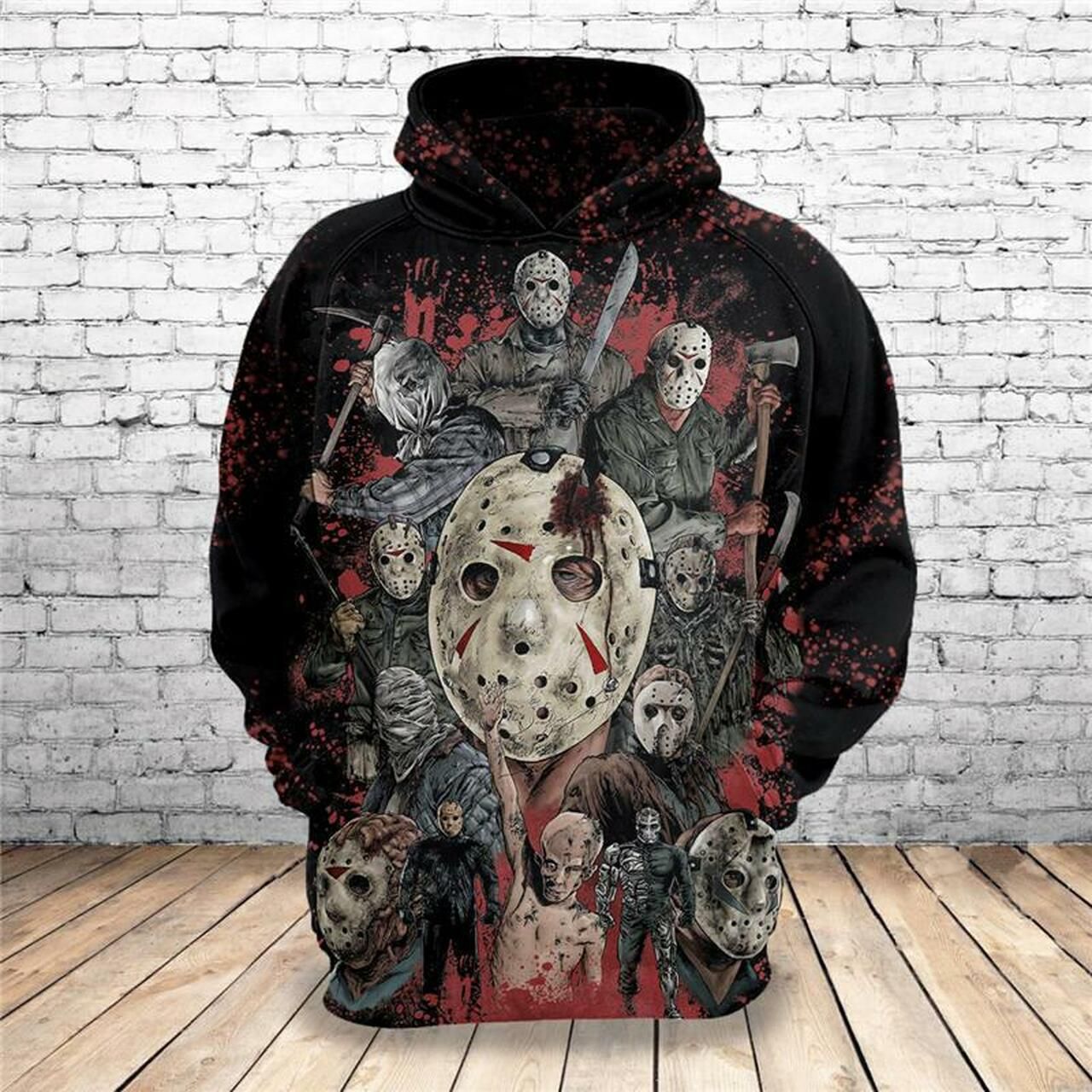 Men / Women Jason Voorhees Friday The 13Th Horror Movies 3D Hoodie - 0d3af823d864 Men / Women Jason Voorhees Friday The 13Th Horror Movies 3D Hoodie - 0d3af823d864