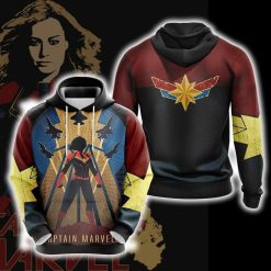 Captain Marvel  Unisex 3D Hoodie All Over Print Hoodie1670 - 3198d0ff789a