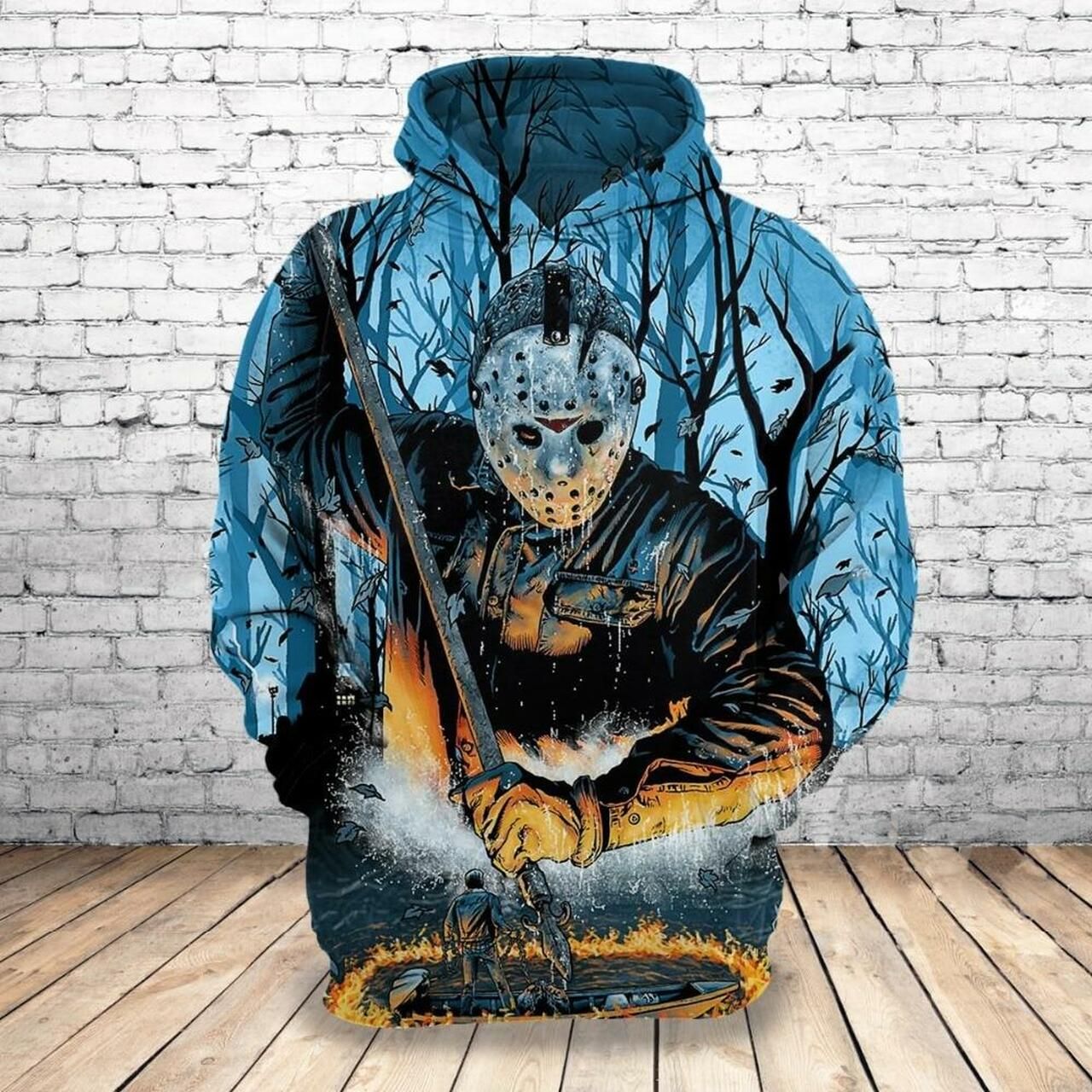 Men / Women Jason Voorhees Friday The 13Th Horror Movies 3D Hoodie - 7ae70386b3ad Men / Women Jason Voorhees Friday The 13Th Horror Movies 3D Hoodie - 7ae70386b3ad