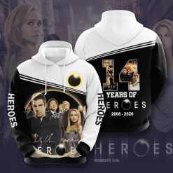 Heroes 3D Hoodie - b0ac0ad41ef9