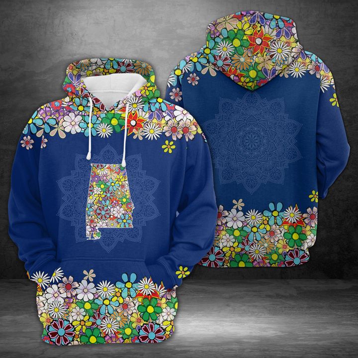 Alabama Flower 3D Printed Hoodie/Zipper Hoodie - 973b1e6f2a26 Alabama Flower 3D Printed Hoodie/Zipper Hoodie - 973b1e6f2a26
