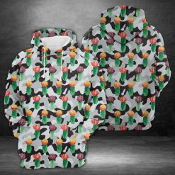 Amazing Camouflage Cactus 3D Printed Hoodie/Zipper Hoodie - cb3f903eda78