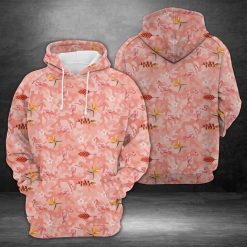 Amazing Camouflage Flamingo 3D Printed Hoodie/Zipper Hoodie - d7f57bfccb89
